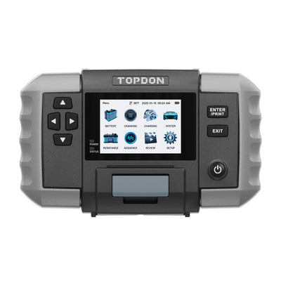 Topdon BT600 Plus Battery Tester 6-24V With Printer