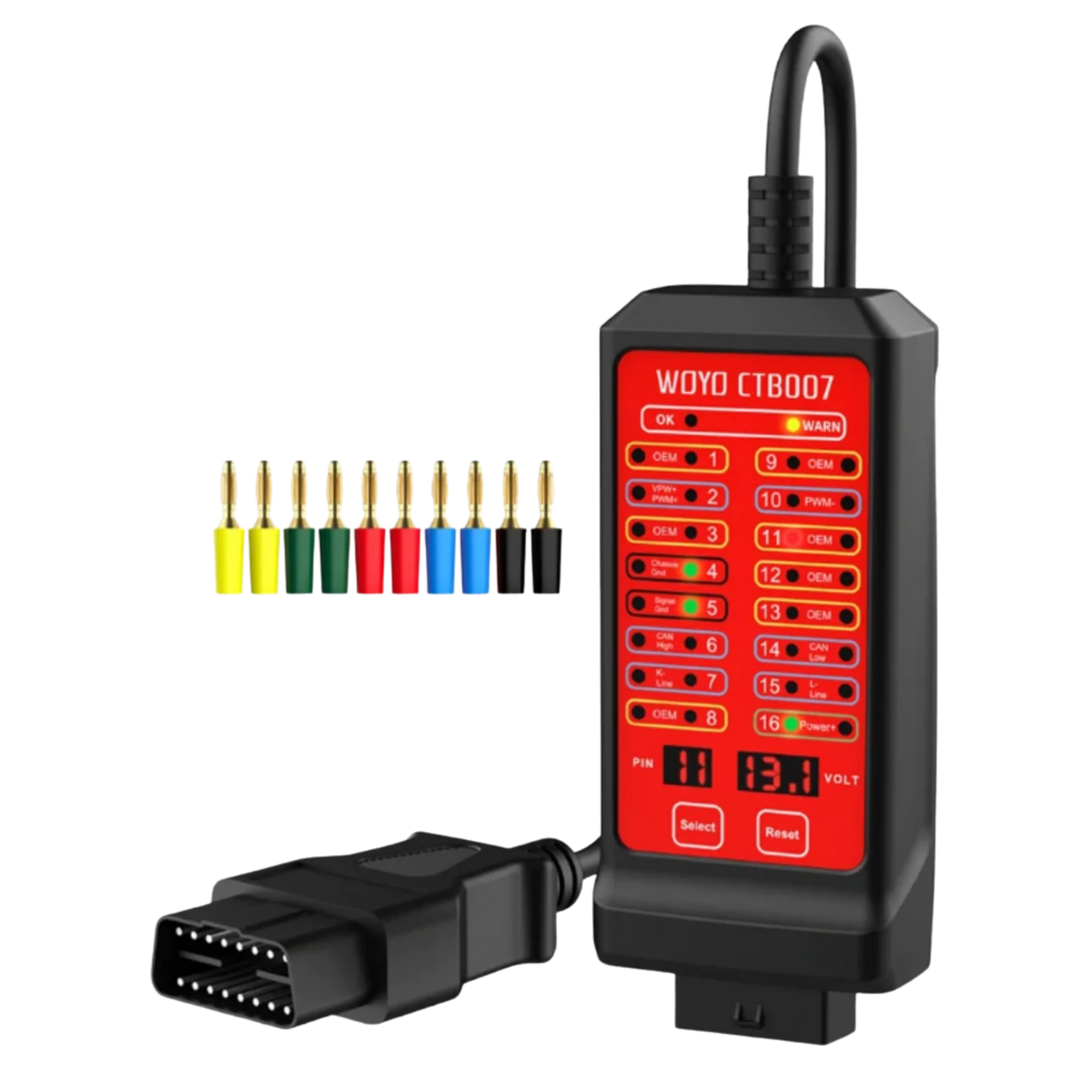 Break Out Box 12V + 24V CAN Bus Circuit Tester