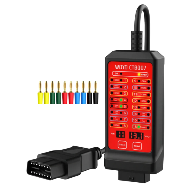 Break Out Box 12V + 24V CAN Bus Circuit Tester