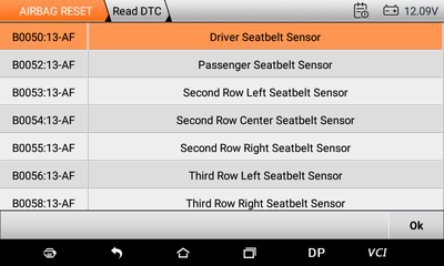 OBDSTAR P50 Airbag Crash Data Reset Tool