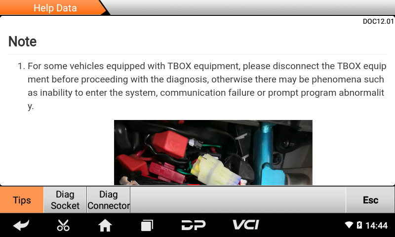 OBDSTAR iScan CFMOTO Motorcycle Diagnostic Scan Tool