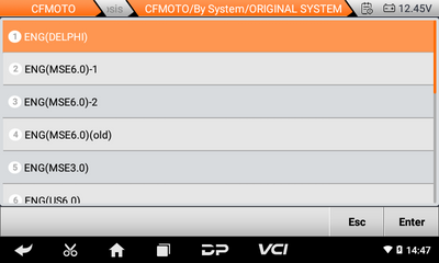 OBDSTAR iScan CFMOTO Motorcycle Diagnostic Scan Tool