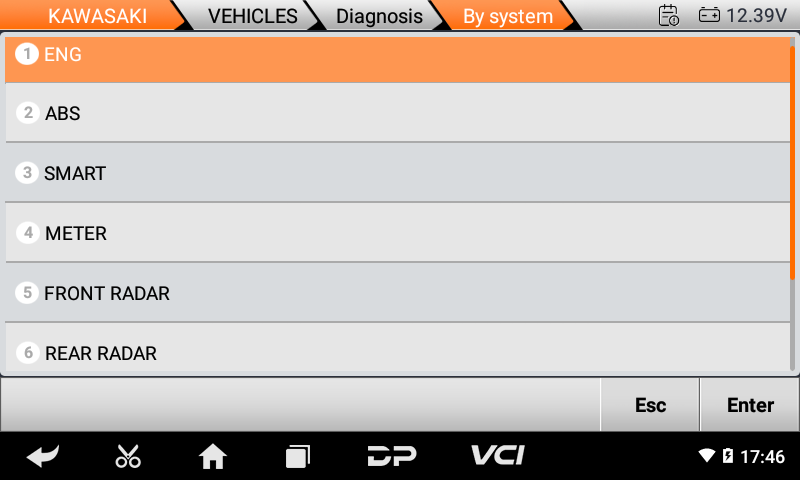 OBDSTAR iScan Kawasaki Motorcycle Diagnostic Scan Tool