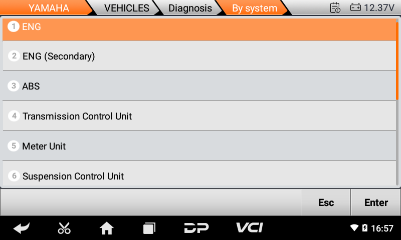 OBDSTAR iScan Yamaha Motorcycle Diagnostic Scan Tool