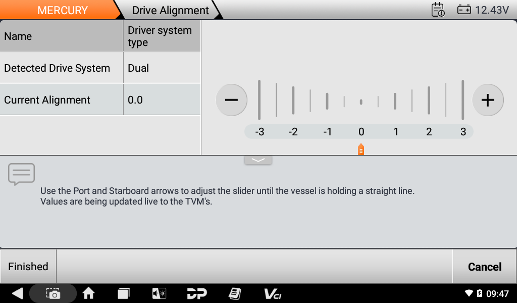 OBDSTAR Iscan Pro MERCRUISER Mercury Marine Diagnostic Scan Tool