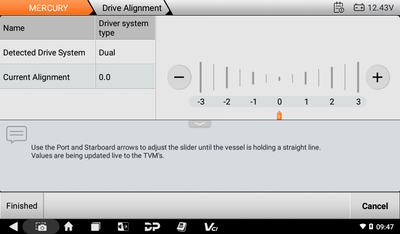 OBDSTAR Iscan Pro MERCRUISER Mercury Marine Diagnostic Scan Tool