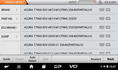 OBDSTAR P50 Airbag Crash Data Reset Tool