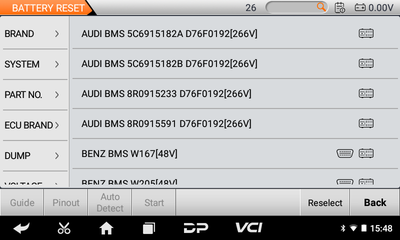 OBDSTAR P50 Airbag Crash Data Reset Tool
