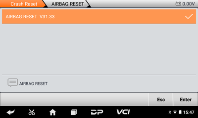 OBDSTAR P50 Airbag Crash Data Reset Tool