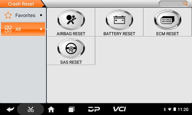 OBDSTAR P50 Airbag Crash Data Reset Tool