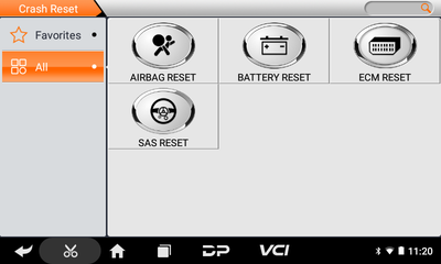 OBDSTAR P50 Airbag Crash Data Reset Tool