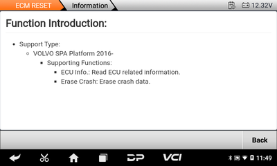 OBDSTAR P50 Airbag Crash Data Reset Tool