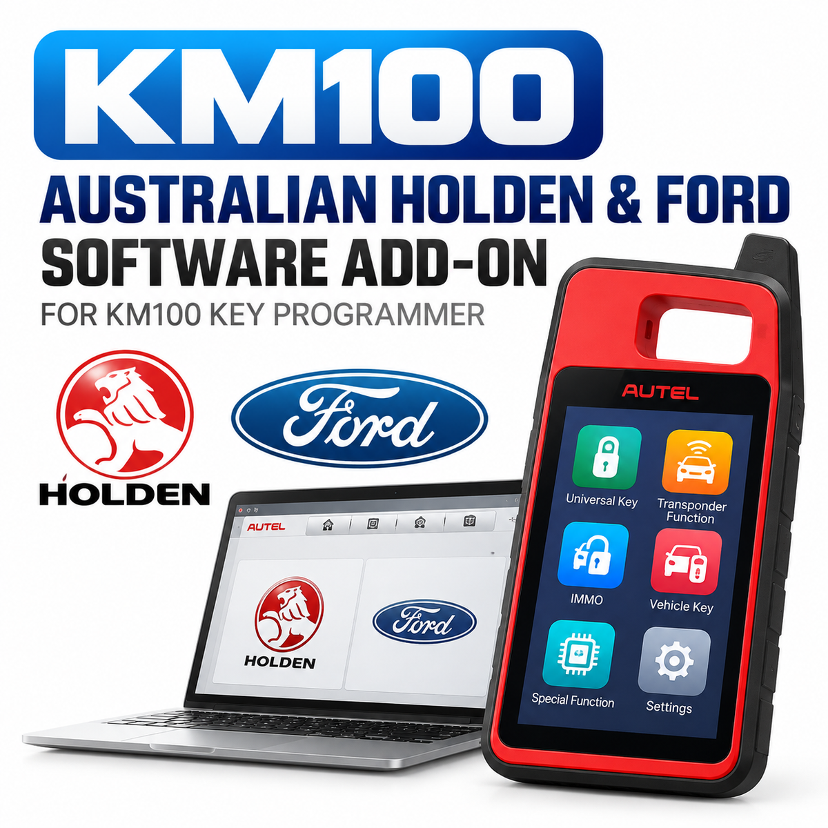 KM100 Australian Holden and Ford software