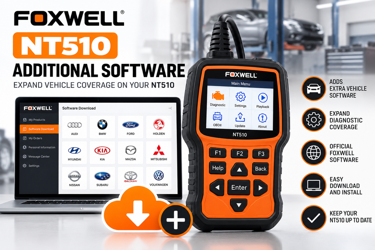 Foxwell NT510 Additional Software