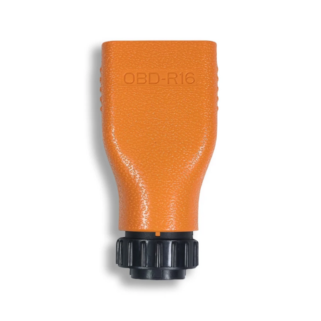 OBD Diesel Round 16 Pin to 16 Pin Flat Heavy Duty Truck OBD Adapter