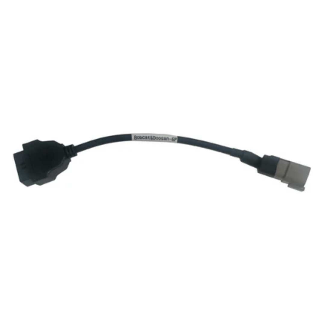 FCAR Doosan + Bobcat 6 Pin OBD 24V Heavy Duty Adapter Cable