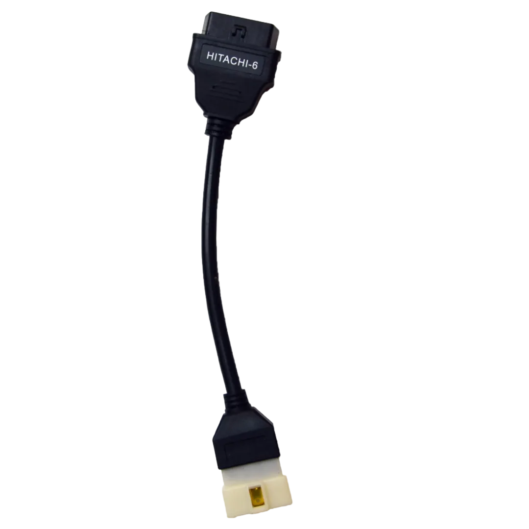 FCAR HITACHI 6 Pin OBD 24V Heavy Duty Adapter Cable