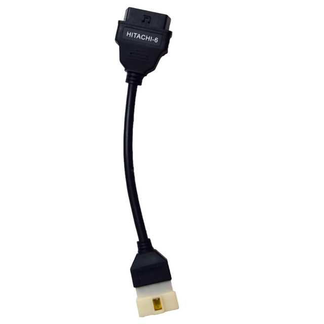 FCAR HITACHI 6 Pin OBD 24V Heavy Duty Adapter Cable