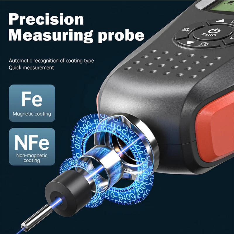 VDIAGTOOL VC200 Digital Paint Thickness Tester