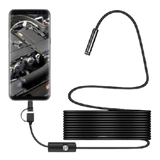 HD IP68 borescope inspection camera 5.5mm head for iPhone and Android