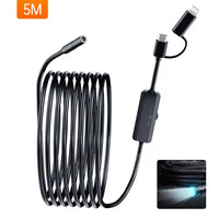 HD IP68 borescope 5.5mm head 5 metre cable