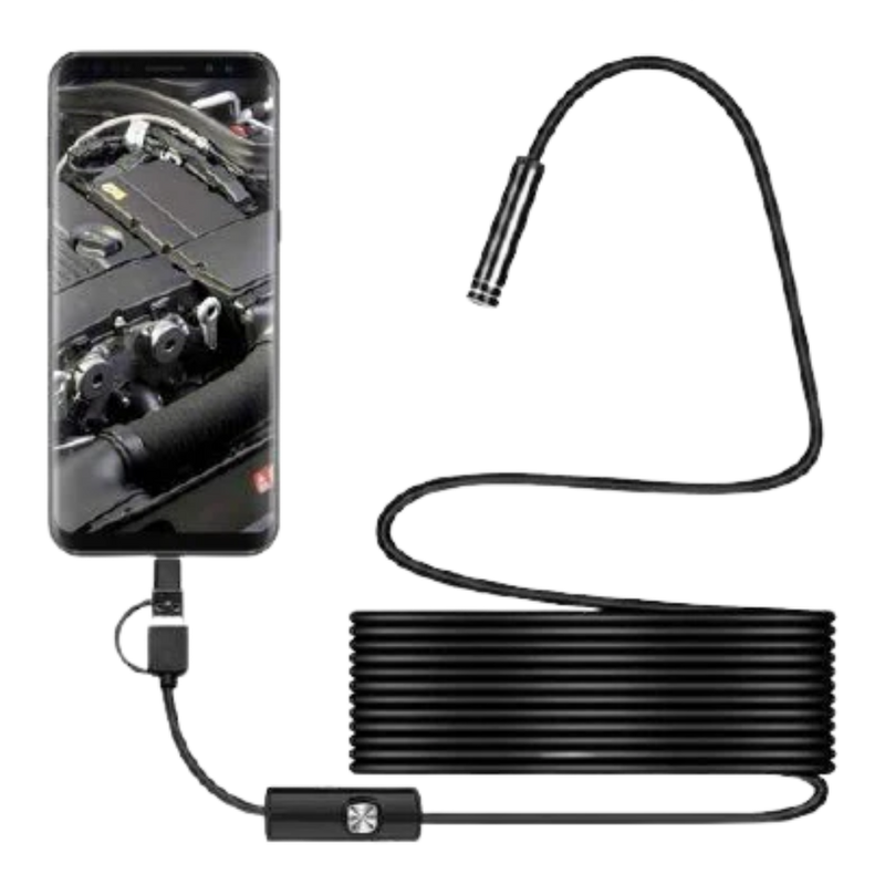 HD IP68 Borescope Camera for iPhone & Android