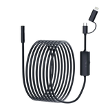 HD IP68 Borescope Inspection Camera For iPhone & Android 8mm Head