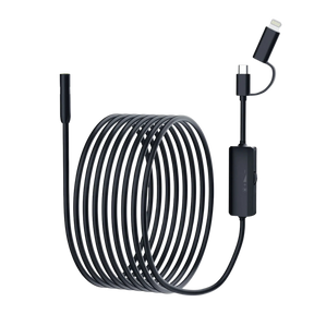 HD IP68 Borescope Inspection Camera For iPhone & Android 8mm Head