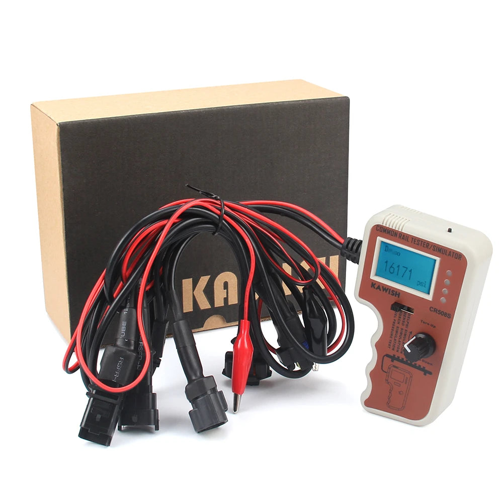 Professional CR508S digital common rail pressure tester and simulator