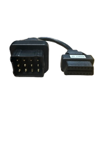 Renault 12 Pin To 16 Pin OBD Adapter