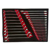 offset spanner set combination spanner set in foam eva tray tool kit