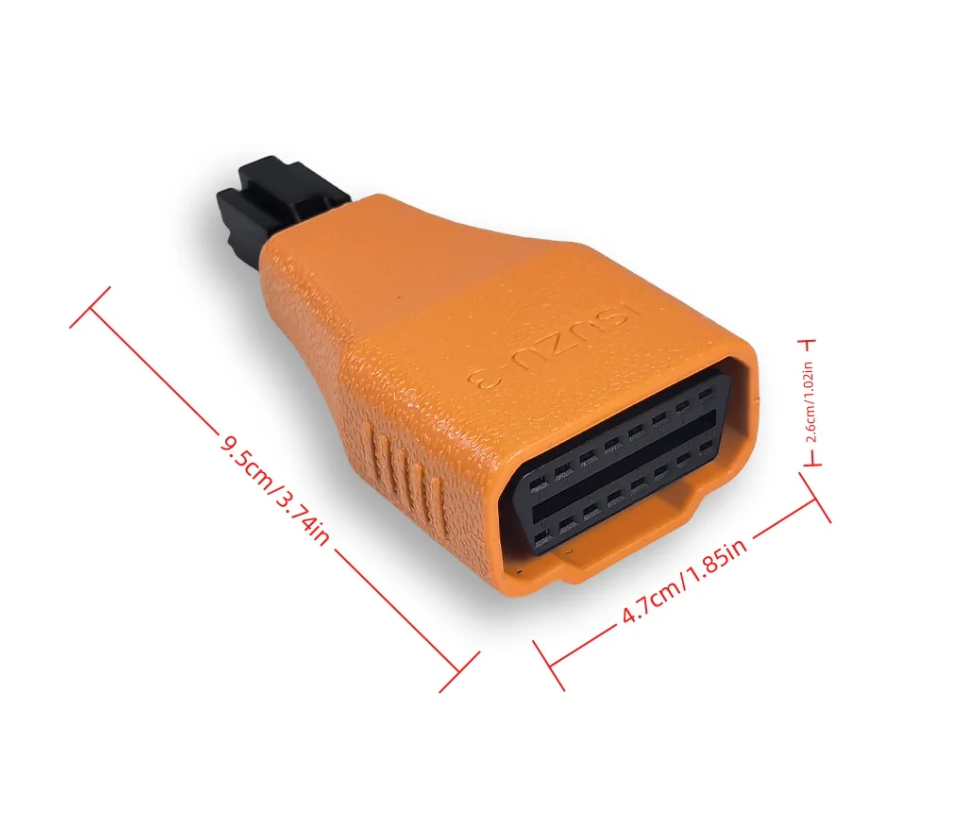 high-quality adapter for Isuzu heavy duty truck diagnostics