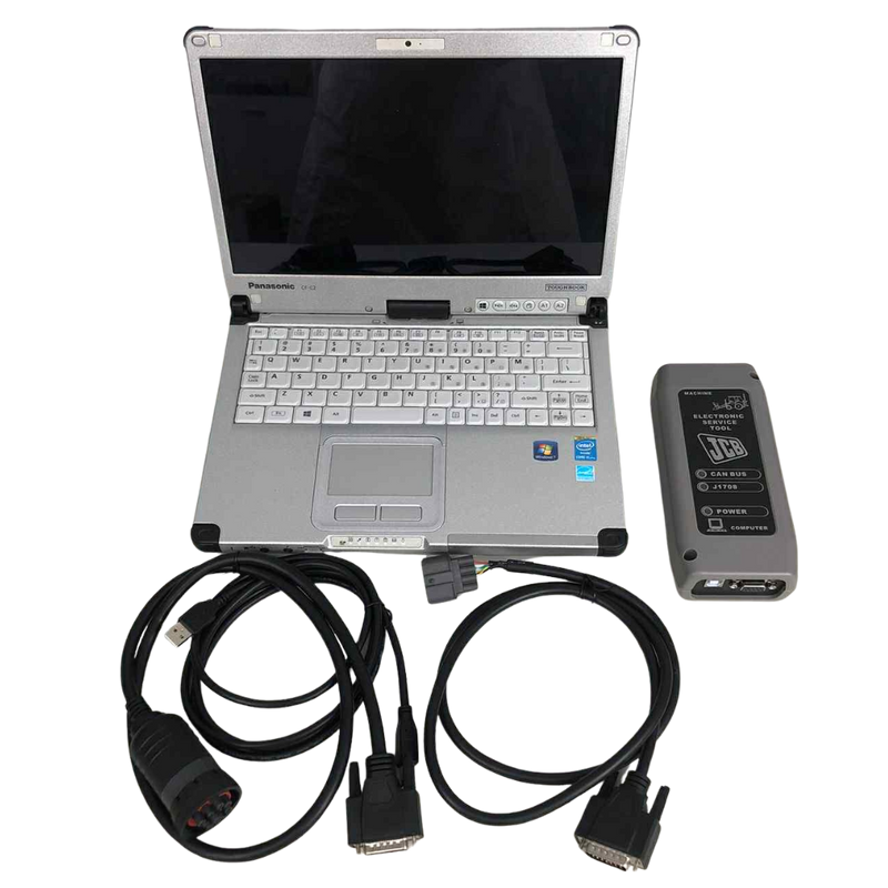 JCB Service Master Diagnostic Tool with Panasonic Toughbook