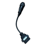 7 Pin Knorr / Wabco Trailer Cable To 16 Pin OBD