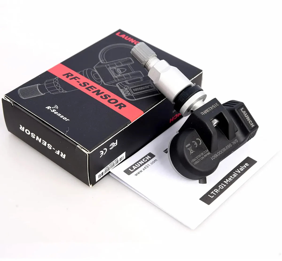 universal TPMS sensor with metal valve stem