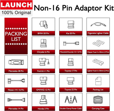 LAUNCH OBD1 Adapter Kit