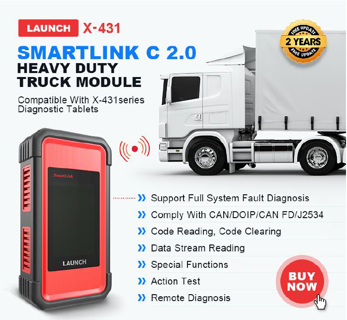 Launch X431 Smartlink C 24V Heavy Duty Truck Diagnostic Module
