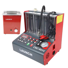 Launch CNC-603C Fuel Injector Tester + Cleaner ONOFF Car