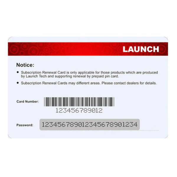 Software Update Autel Subscription | Launch Update Card Subscription ...