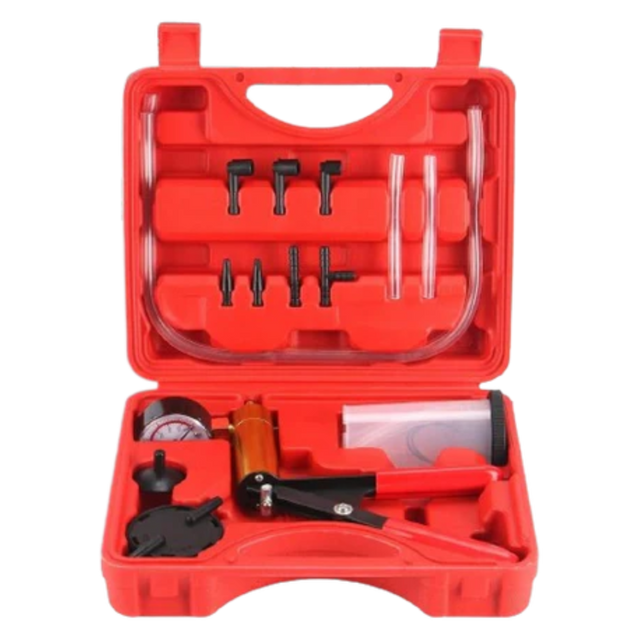handheld brake bleeder kit. brake bleed vacuum pump set