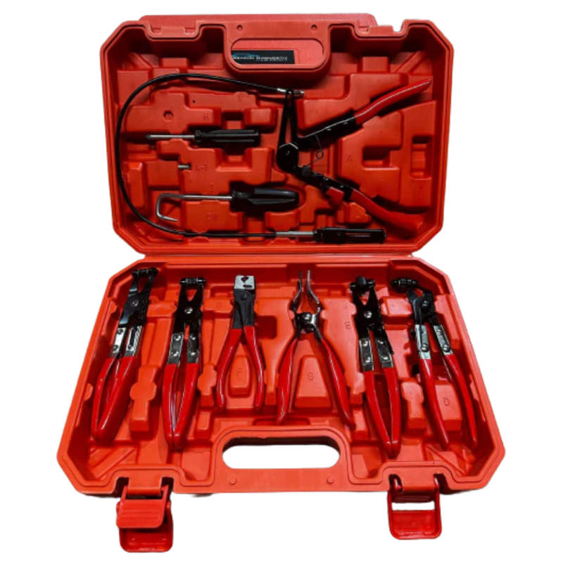 PDE Hose Clamp Plier Kit 9pce Tool set