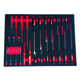 PDE Screwdriver Set in EVA Foam Tray 27PCE