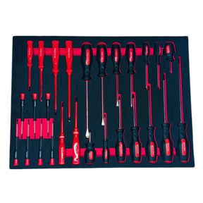 PDE Screwdriver Set in EVA Foam Tray 27PCE