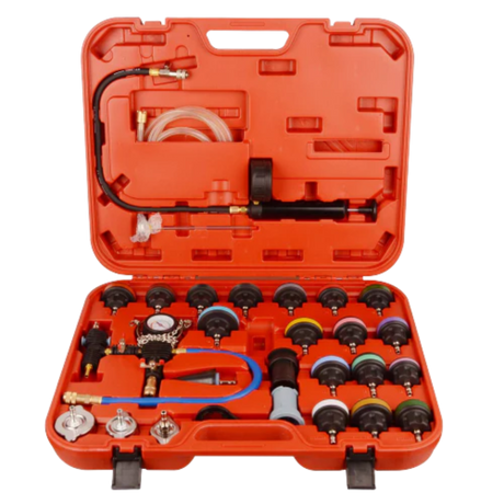 PDE Universal Cooling System Pressure Tester Kit 28pc