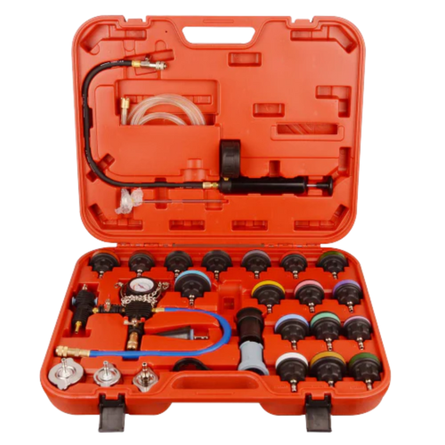 PDE Universal Cooling System Pressure Tester Kit 28pc