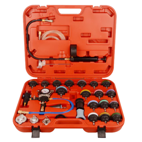 PDE Universal Cooling System Pressure Tester Kit 28pc