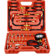 PDE Universal EFI Fuel Injection Gauge Pressure Tester Test Kit