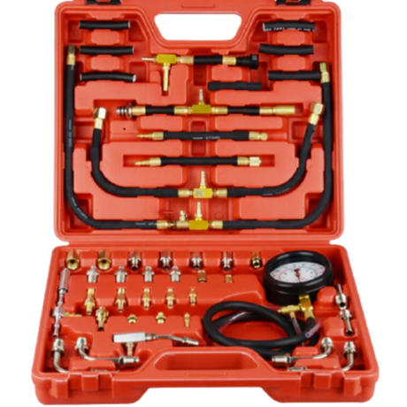 PDE Universal EFI Fuel Injection Gauge Pressure Tester Test Kit