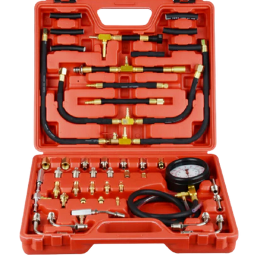 PDE Universal EFI Fuel Injection Gauge Pressure Tester Test Kit