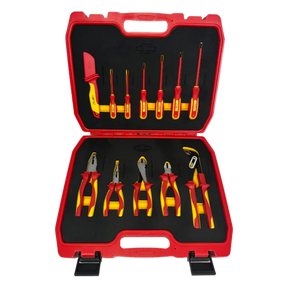 PDE 12PCS VDE Insulated Tool Set pliers and screwdrivers